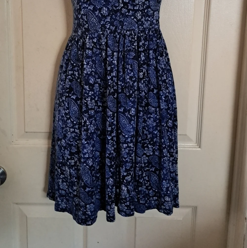 No brand Razor back blue dress - Picture 3 of 3